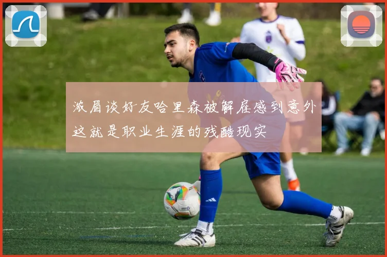 浓眉谈好友哈里森被解雇感到意外这就是职业生涯的残酷现实